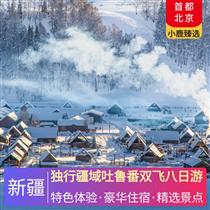 獨(dú)行疆域吐魯番往飛八日游(新疆維吾爾族家訪，與當(dāng)?shù)鼐用窳憔嚯x接觸，全程景點(diǎn)含大門票+區(qū)間車，暢玩體驗(yàn))