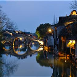 華東旅游路線華東五市雙飛六日品質游 靈山圣境祈福還愿 雙水鄉 烏鎮東柵 千年西塘  蘆葦蕩中看生態沙家浜