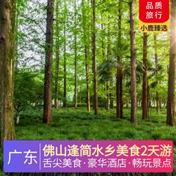 佛山旅游價格佛山逢簡水鄉美食2天游 深圳出發  入住豪華金鼎泰豐酒店 漫步逢簡水鄉 感受水鄉慢生活